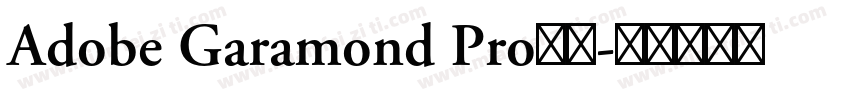 Adobe Garamond Pro字体字体转换